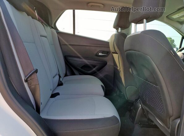 3GNCJKSB3LL313613 2020 CHEVROLET TRAX White Vista de los asientos traseros