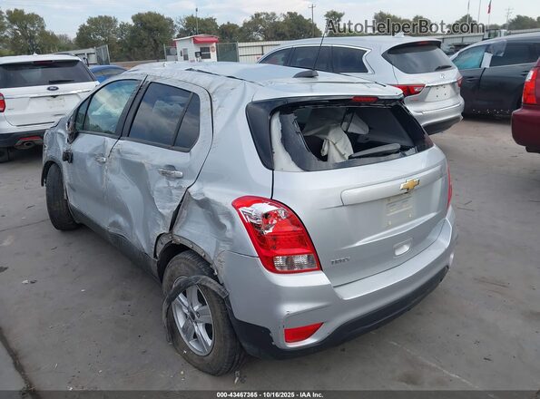 3GNCJKSB5LL318988 2020 CHEVROLET TRAX Silver Հետևի ձախ