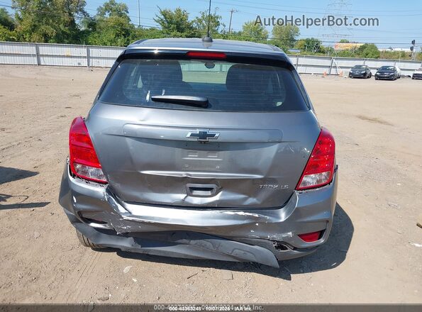 3GNCJKSB6LL146616 2020 CHEVROLET TRAX Gray წინა ხედი