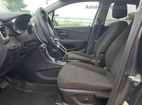 3GNCJKSB6LL199039 2020 CHEVROLET TRAX Charcoal Widok wnętrza z przodu