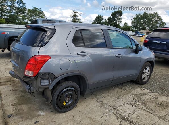 3GNCJKSB7LL150920 2020 CHEVROLET TRAX Gray Trasero derecho