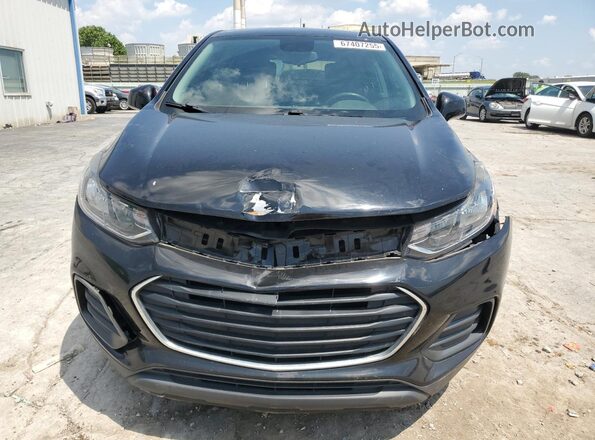 3GNCJKSB8LL289972 2020 CHEVROLET TRAX Black Front view