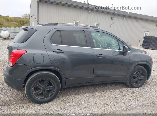 3GNCJLSB0GL163245 2016 CHEVROLET TRAX Gray უკანა სალონის ხედი