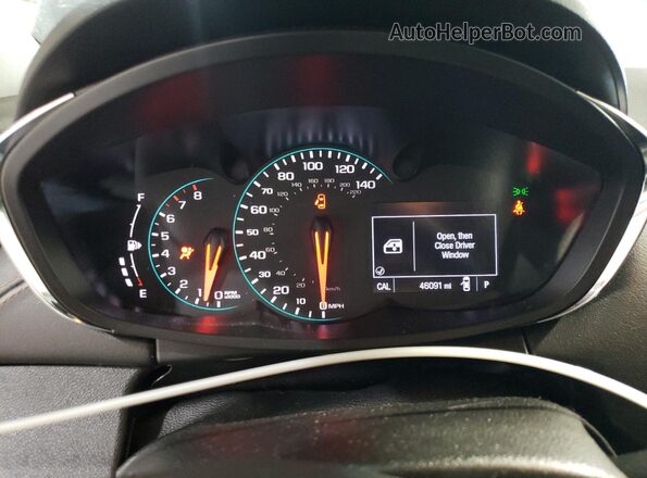 3GNCJLSB2LL238876 2020 CHEVROLET TRAX Black Вид щитка приладів