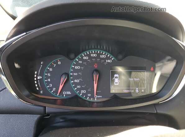 3GNCJLSB4LL193729 2020 CHEVROLET TRAX Charcoal Vista del cuadro de instrumentos