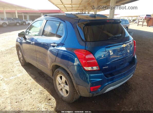 3GNCJLSB5LL110146 2020 CHEVROLET TRAX Blue Rear left