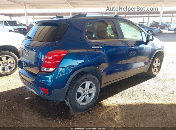 3GNCJLSB5LL110146 2020 CHEVROLET TRAX Blue Rear right