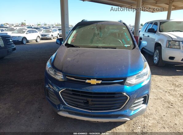 3GNCJLSB5LL110146 2020 CHEVROLET TRAX Blue Front view