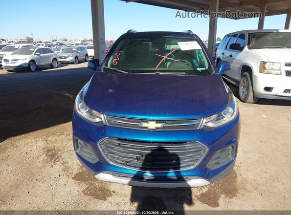 3GNCJLSB5LL110146 2020 CHEVROLET TRAX Blue Instrument cluster view