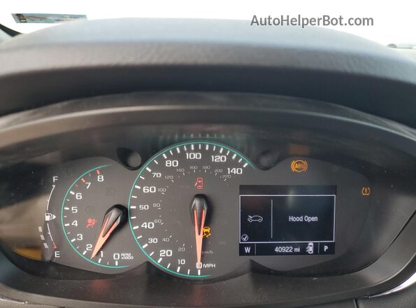 3GNCJLSB6LL213527 2020 CHEVROLET TRAX Silver Vista del cuadro de instrumentos