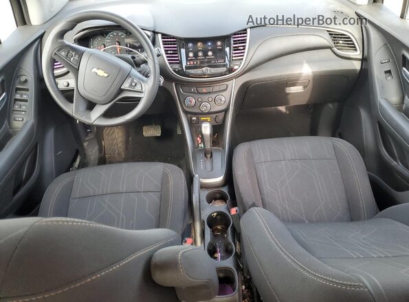 3GNCJLSB6LL213527 2020 CHEVROLET TRAX Silver Vista del salpicadero