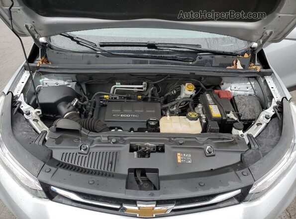 3GNCJLSB7LL310509 2020 CHEVROLET TRAX Silver Vista del compartimento del motor