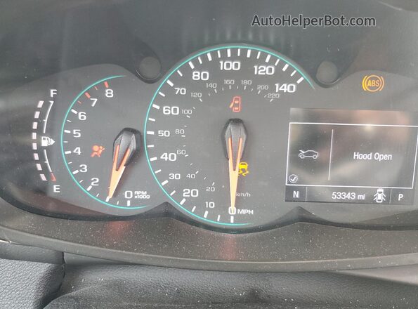 3GNCJLSB8LL278959 2020 CHEVROLET TRAX Синий Вид щитка приборов