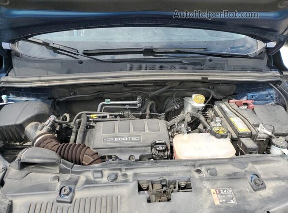 3GNCJLSB8LL278959 2020 CHEVROLET TRAX Синий Вид подкапотного пространства