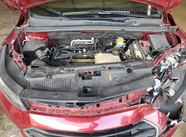 3GNCJPSB8LL153239 2020 CHEVROLET TRAX Red Engine compartment view