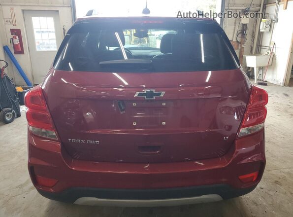 3GNCJPSB8LL153239 2020 CHEVROLET TRAX Red Rear view