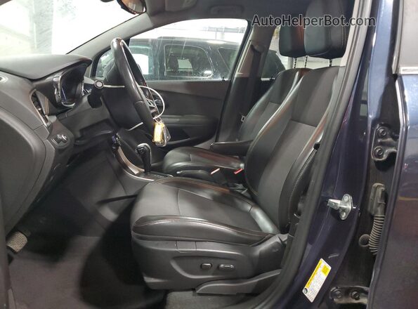 3GNCJPSBXJL280409 2018 CHEVROLET TRAX Blue 