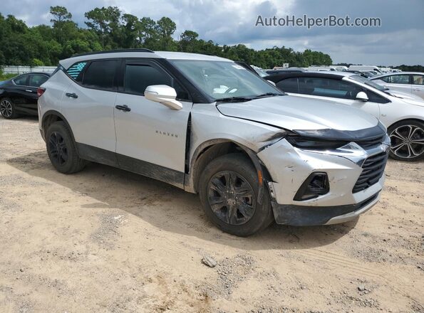 3GNKBBRA2LS614367 2020 CHEVROLET BLAZER Silver Front right