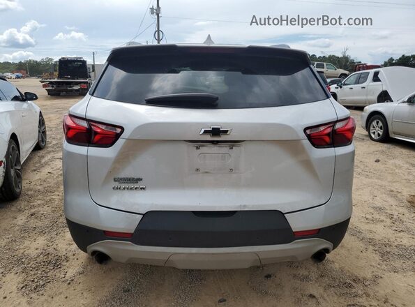 3GNKBBRA2LS614367 2020 CHEVROLET BLAZER Silver Rear view