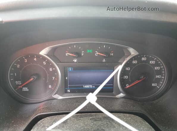3GNKBBRA2LS614367 2020 CHEVROLET BLAZER Silver Instrument cluster view