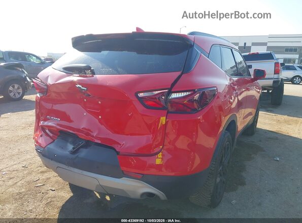 3GNKBBRA7LS659529 2020 CHEVROLET BLAZER Red Հետևի աջ