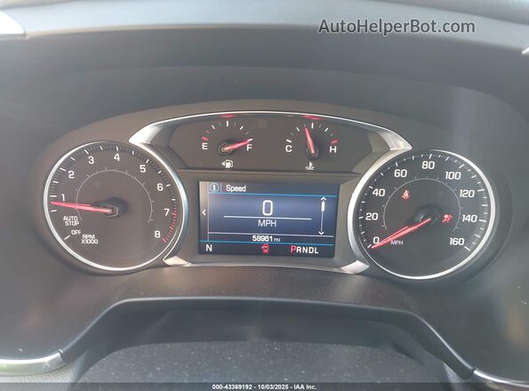 3GNKBBRA7LS659529 2020 CHEVROLET BLAZER Red Հետևի նստատեղերի տեսք
