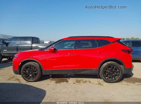 3GNKBBRA7LS659529 2020 CHEVROLET BLAZER Red Սալոնի 360 աստիճան տեսք