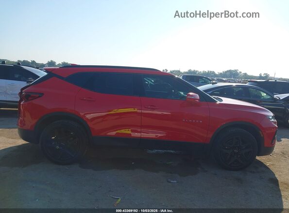 3GNKBBRA7LS659529 2020 CHEVROLET BLAZER Red Սալոնի հետևի տեսք