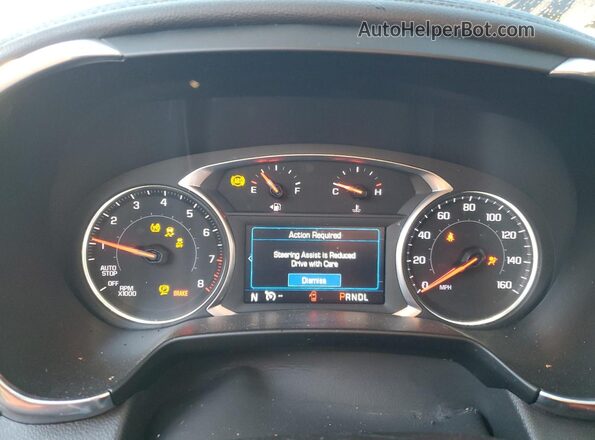 3GNKBBRA8LS544910 2020 CHEVROLET BLAZER Black ხელსაწყოთა პანელის ხედი