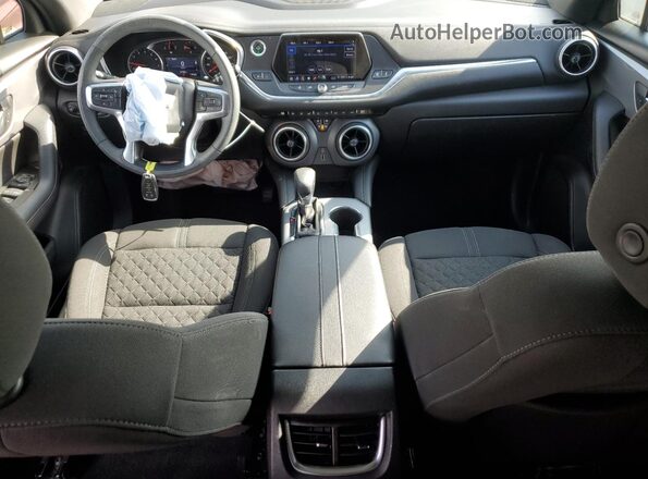 3GNKBCR41NS115773 2022 CHEVROLET BLAZER Белый Вид панели приборов