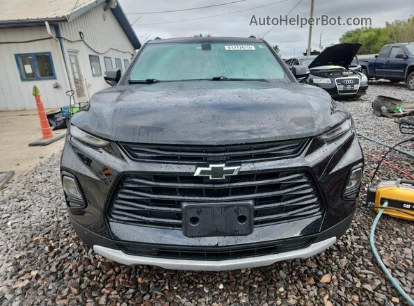 3GNKBCR44LS728709 2020 CHEVROLET BLAZER Black Front view