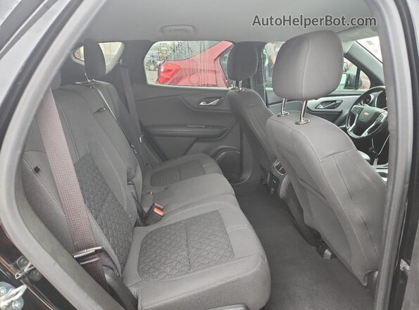 3GNKBCR44LS728709 2020 CHEVROLET BLAZER Black Rear interior view