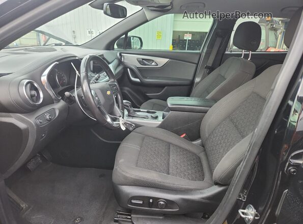 3GNKBCR44LS728709 2020 CHEVROLET BLAZER Black Front interior view