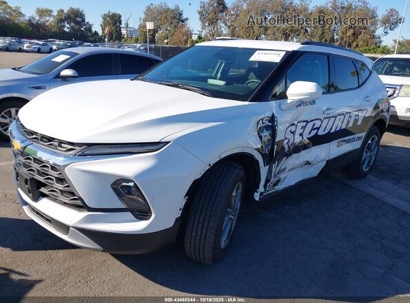 3GNKBCR45RS243729 2024 CHEVROLET BLAZER White Przód lewy