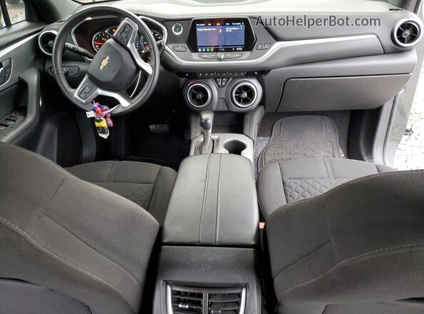 3GNKBCRS0LS606458 2020 CHEVROLET BLAZER Gray წინა პანელის ხედი