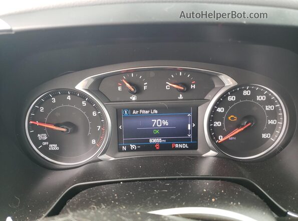 3GNKBCRS0LS711520 2020 CHEVROLET BLAZER Silver Սարքավորումների վահանակի տեսք