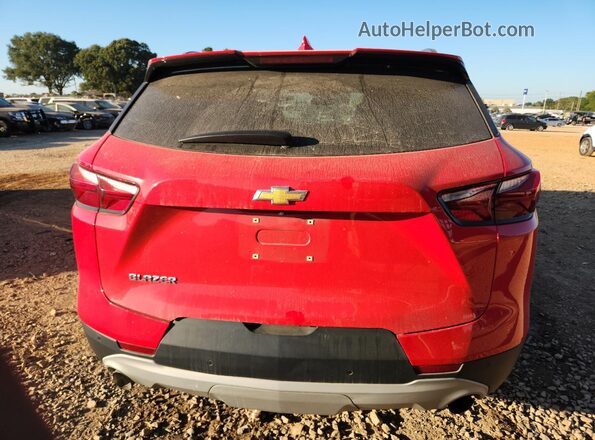 3GNKBCRS5LS538447 2020 CHEVROLET BLAZER Red Հետևի տեսք
