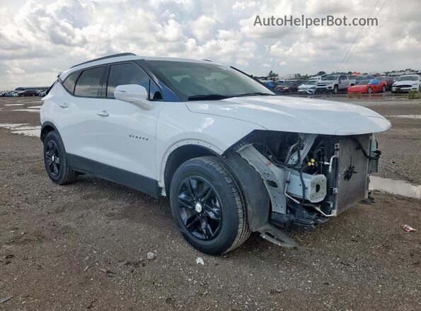 3GNKBCRS5LS549500 2020 CHEVROLET BLAZER Белый Передняя правая четверть
