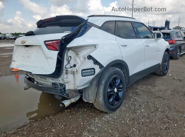 3GNKBCRS5LS549500 2020 CHEVROLET BLAZER Белый Задняя правая четверть