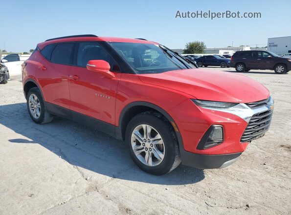 3GNKBCRS6LS540594 2020 CHEVROLET BLAZER Red Передня права чверть