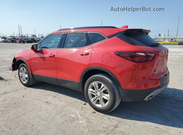 3GNKBCRS6LS540594 2020 CHEVROLET BLAZER Red Задня ліва чверть