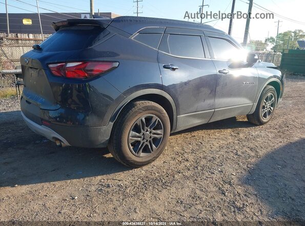 3GNKBCRS6MS549233 2021 CHEVROLET BLAZER Black Հետևի աջ
