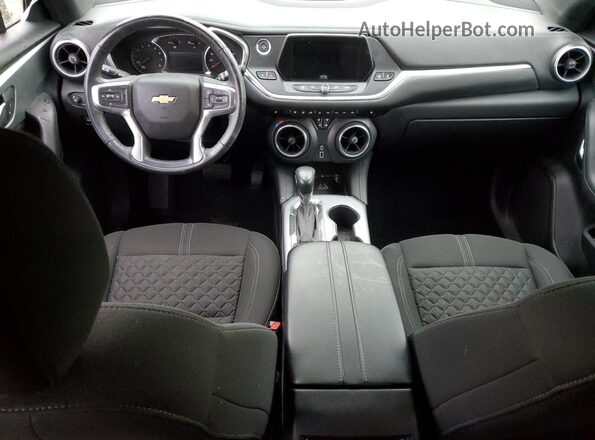 3GNKBCRS7LS703351 2020 CHEVROLET BLAZER Черный Вид панели приборов