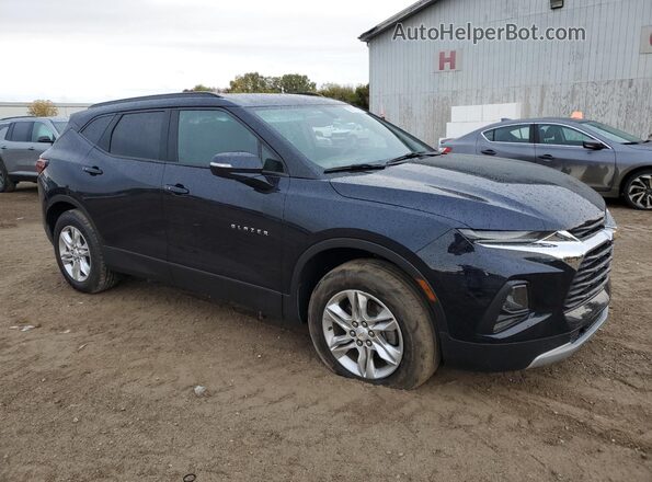 3GNKBCRS7LS703351 2020 CHEVROLET BLAZER Черный Передняя правая четверть
