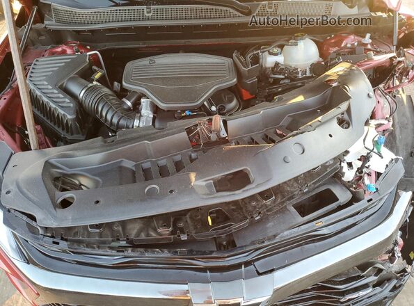 3GNKBERS0SS140928 2025 CHEVROLET BLAZER Red Vista del compartimento del motor