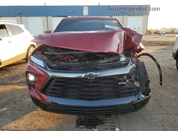 3GNKBERS0SS140928 2025 CHEVROLET BLAZER Red Vista frontal