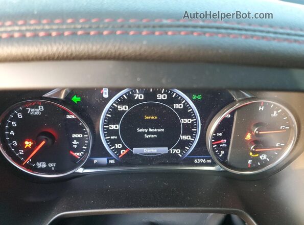3GNKBERS0SS140928 2025 CHEVROLET BLAZER Red Vista del cuadro de instrumentos