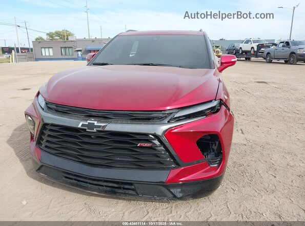 3GNKBERS2SS128960 2025 CHEVROLET BLAZER Red Front view