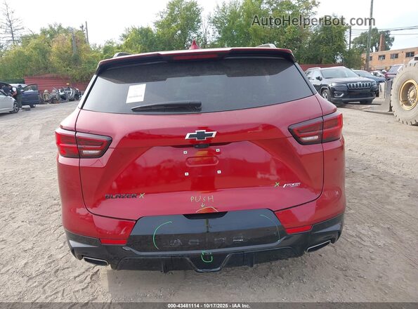 3GNKBERS2SS128960 2025 CHEVROLET BLAZER Red 