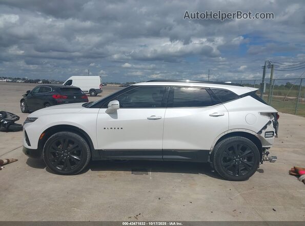 3GNKBERS4LS543005 2020 CHEVROLET BLAZER White Панорамний вид салону 360°